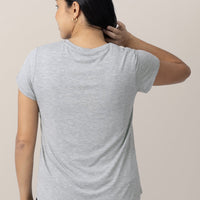 Everyday Maternity & Nursing T-shirt | Grey Heather