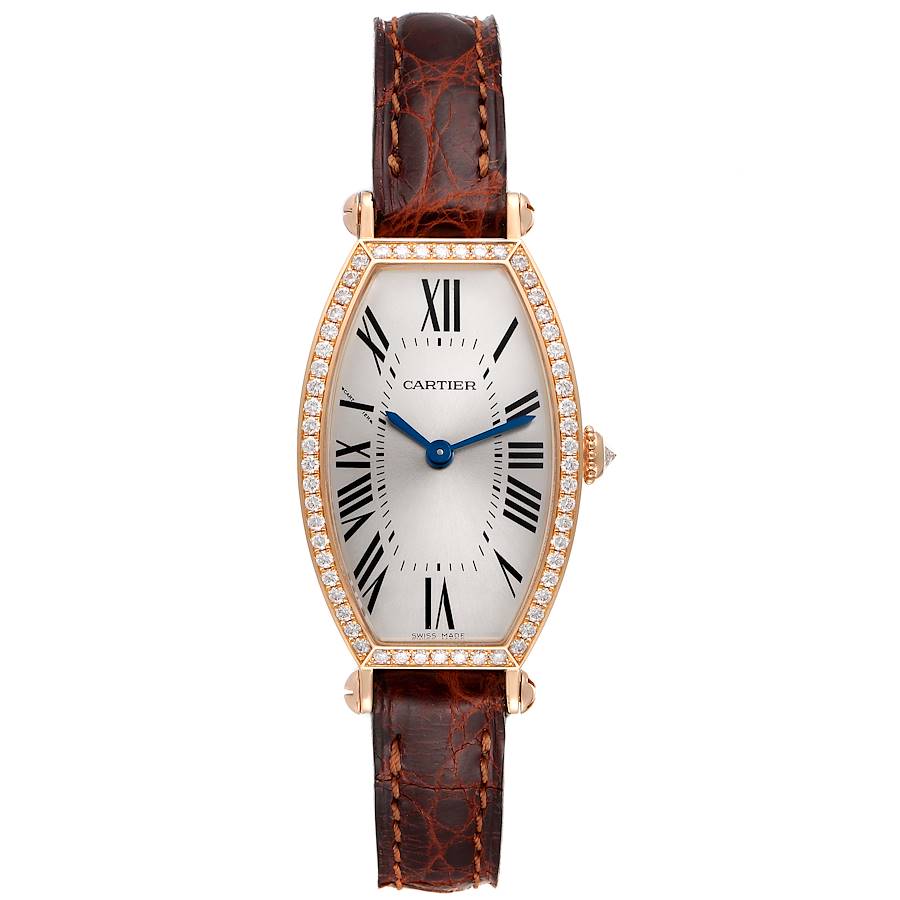 Photo of a Cartier Tonneau watch