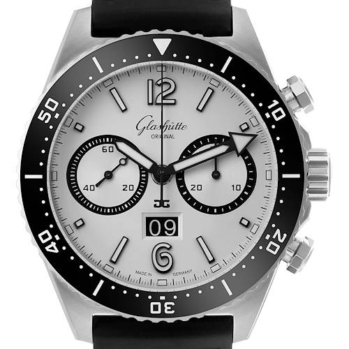 Photo of Glashutte Original SeaQ Steel Mens Watch 13723038033 Box Papers